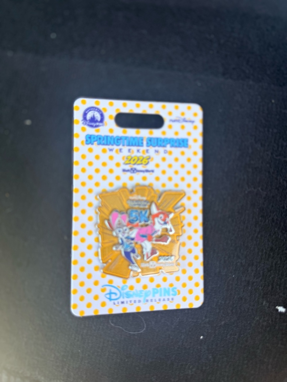 Exclusive Disney Marathon Springtime Surprise 2026 Limited Release pin NWT